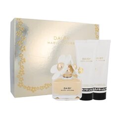 Komplekt naistele Marc Jacobs Daisy: EDT 50 ml + dušigeel 75 ml + kehakreem 75 ml hind ja info | Naiste parfüümid | kaup24.ee