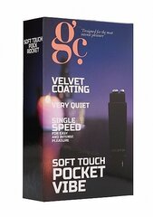 Массажер GC Soft Touch Pocket Vibe, черный цена и информация | Вибраторы | kaup24.ee