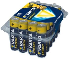 Varta patarei 1x24 Energy Mignon AA LR 06 Promotion Box hind ja info | Akud, patareid fotoaparaatidele | kaup24.ee