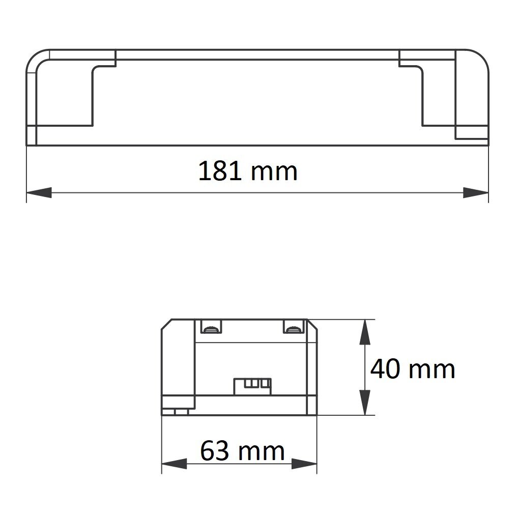 Toiteallikas LED PRO 12V/80W, IP20, LD-ZASPRO80W-30, GTV цена и информация | LED ribad | kaup24.ee