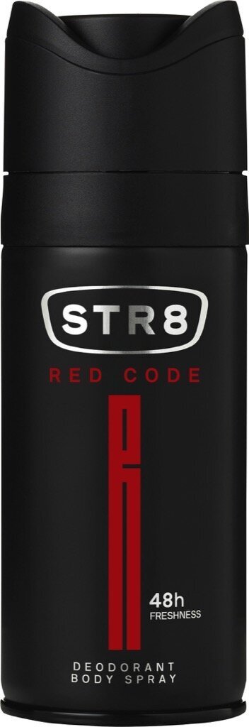 Spreideodorant STR8 Red Code meestele 150 ml цена и информация | Lõhnastatud kosmeetika meestele | kaup24.ee