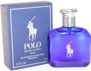 Tualettvesi Ralph Lauren Polo Blue EDT meestele 75 ml цена и информация | Мужские духи | kaup24.ee