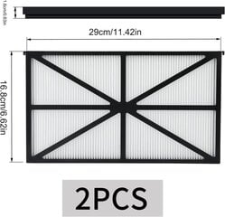 2 tk ujumisbasseini filtrikassett, mis ühildub RCX70101, basseini robotfiltriga, basseini filtrikassettidega hind ja info | Basseini filtrid | kaup24.ee
