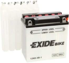 12V 9Ah 12N9-4B-1 135x75x139+- Exide цена и информация | Аккумуляторы | kaup24.ee