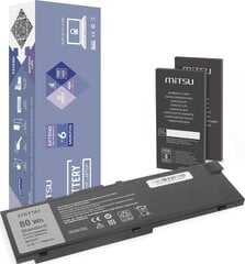 Mitsu sülearvuti aku Mitsu Dell Precision 15 MFKVP 7510 17 7710 цена и информация | Аккумуляторы для ноутбуков | kaup24.ee