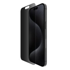 Belkin ekraani kaitsekile Screenforce Tempered Gl. Privacy iPhone 15ProMax OVA150ZZ hind ja info | Ekraani kaitsekiled | kaup24.ee