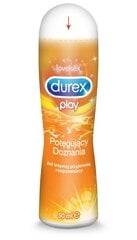 Смазка Durex Play Warming, 50 мл цена и информация | Анальный лубрикант Pjur BACK DOOR Relaxing Anal Glide, 100 мл | kaup24.ee