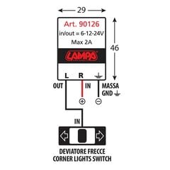 Led suunatulede relee hind ja info | Moto aksessuaarid | kaup24.ee