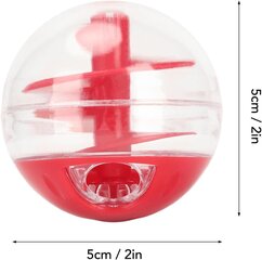 Kassi maiuspala doseeriv pallimänguasi, interaktiivne lemmikloomade aeglase söötja puslepall, reguleeritav lekkimissuuga lemmiklooma aeglase söötja pall Interaktiivne hammustusekindel kassimängupall kassipoegade treenimiseks hind ja info | Pehmed mänguasjad | kaup24.ee