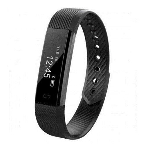 Azhuo ID115 HR Black hind ja info | Nutivõrud (fitness tracker) | kaup24.ee