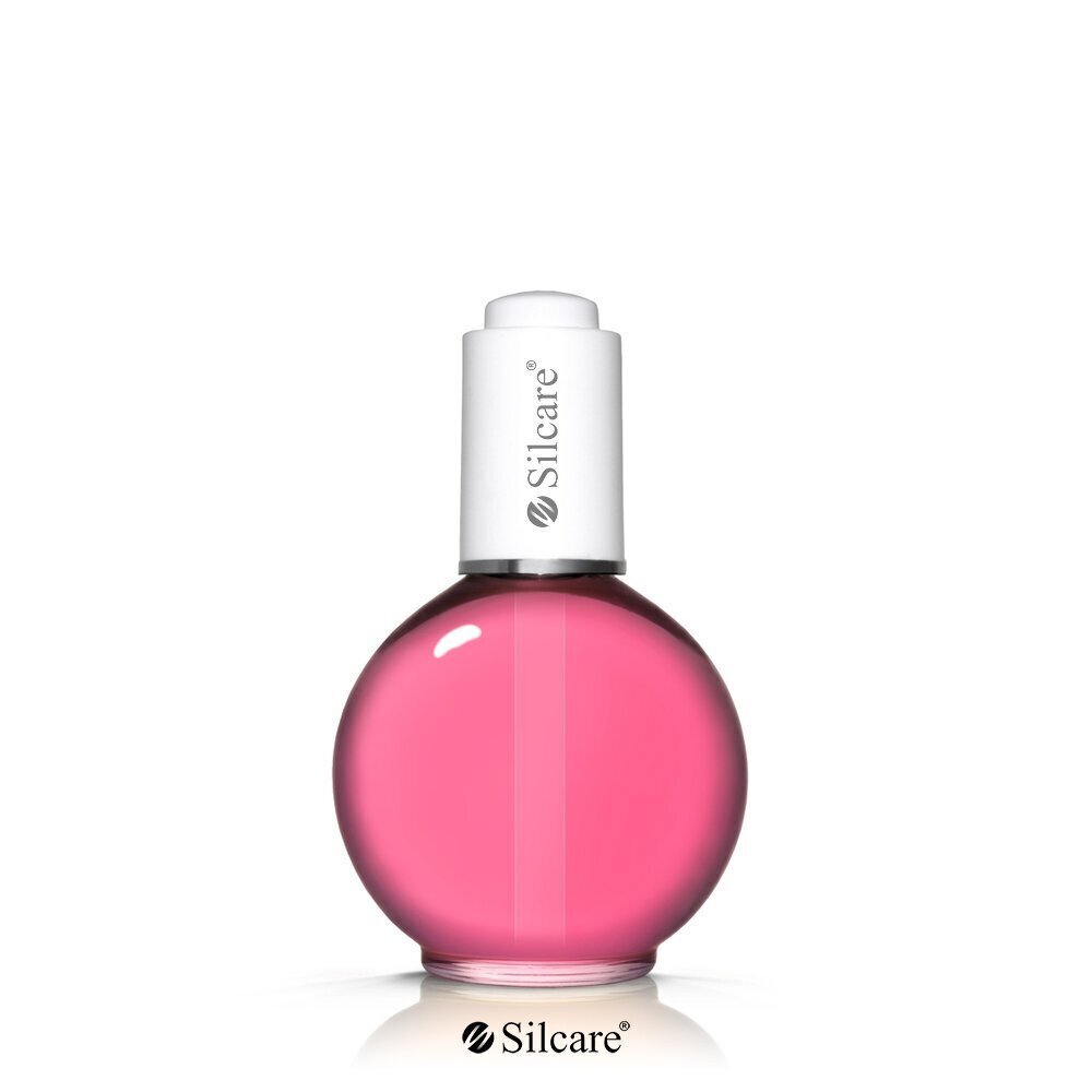 Küüne- ja küünenahaõli Silcare The Garden of Colour Raspberry Light Pink 75 ml цена и информация | Küünelakid, küünetugevdajad | kaup24.ee