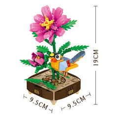 Parim Moc Bonsai Tree Roheline Põõsas Lille Rohutaimemudel Ornament Ehitusklotsid Tellised Ise ise teha õpetlik mänguasi kingituseks hind ja info | Pusled | kaup24.ee