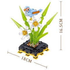 Parim Moc Bonsai Tree Roheline Põõsas Lille Rohutaimemudel Ornament Ehitusklotsid Tellised Ise ise teha õpetlik mänguasi kingituseks hind ja info | Pusled | kaup24.ee