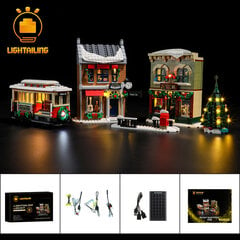 LIGHTAILING LED-valgusti komplekt 10308 Holiday Main Streeti ehitusplokkide komplektile (ei sisalda mudelit) lastele mõeldud mänguasjad hind ja info | Pusled | kaup24.ee