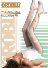 Колготки с поддерживающим эффектом Oroblu WELLNESS BOX 70DEN коричневого цвета цена и информация | Колготки | kaup24.ee