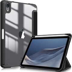 iPad Mini 6 (8,3 дюйма, модель 2021 года) - противоударный чехол, прозрачная задняя крышка, автоматическое включение/выключение для iPad Mini 6-го поколения цена и информация | Чехлы для планшетов и электронных книг | kaup24.ee