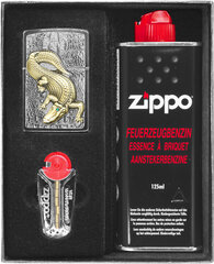 Zestaw ZIPPO Tulemasin CROCODILE EMBLEM Prezentowy No1 hind ja info | Tulemasinad ja tarvikud | kaup24.ee