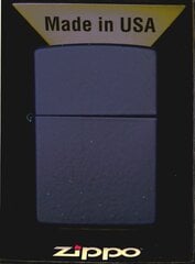 Zestaw ZIPPO Зажигалка NAVY BLUE MATTE Prezentowy No1 цена и информация | Зажигалки и аксессуары | kaup24.ee