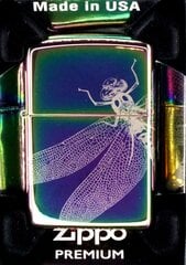 Seatud ZIPPO Tulemasin DRAGONFLY DESIGN Kingikomplekt No1 hind ja info | Tulemasinad ja tarvikud | kaup24.ee