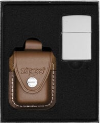 Набор ZIPPO Зажигалка WHITE MATTE Подарочный набор No2 цена и информация | Зажигалки и аксессуары | kaup24.ee