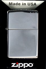 Набор ZIPPO Зажигалка CHROME HIGH POLISHED Подарочный набор No2 цена и информация | Зажигалки и аксессуары | kaup24.ee