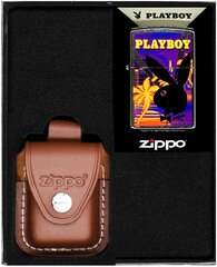 Seatud ZIPPO Tulemasin PLAYBOY DESIGN Kingikomplekt No2 hind ja info | Tulemasinad ja tarvikud | kaup24.ee