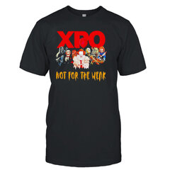 Horror Movie Characters Xpo Not For The Weak Halloween 2023 T-shirt цена и информация | Мужские футболки | kaup24.ee