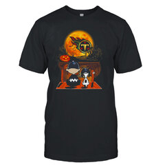 Snoopy And Charlie Brown Tennessee Titans Sitting Under Moon Halloween 2023 T-shirt hind ja info | Meeste T-särgid | kaup24.ee