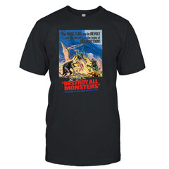 Destroy All Monsters Gift For Fans Halloween shirt цена и информация | Мужские футболки | kaup24.ee