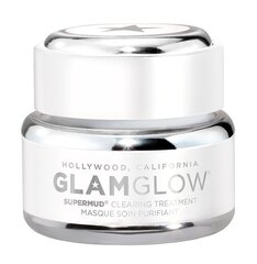 Puhastav näomask Glam Glow Supermud Clearing Treatment 15 g цена и информация | Маски для лица, патчи для глаз | kaup24.ee