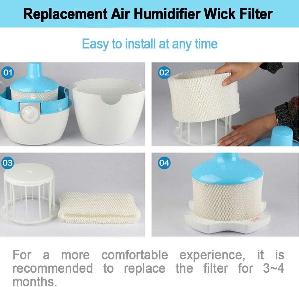 Õhuniisutaja Wick-filter (Philipsi HU4801 HU4802 HU4803 HU4811 HU4813 jaoks, niisutaja osade tarvikud) – 1 pakk цена и информация | Õhuniisutajad | kaup24.ee