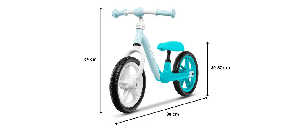 Tasakaaluratas Lionelo Alex Turquoise hind ja info | Jooksurattad | kaup24.ee