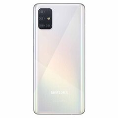 Samsung Galaxy A51, 128GB, Dual SIM, White hind ja info | Telefonid | kaup24.ee