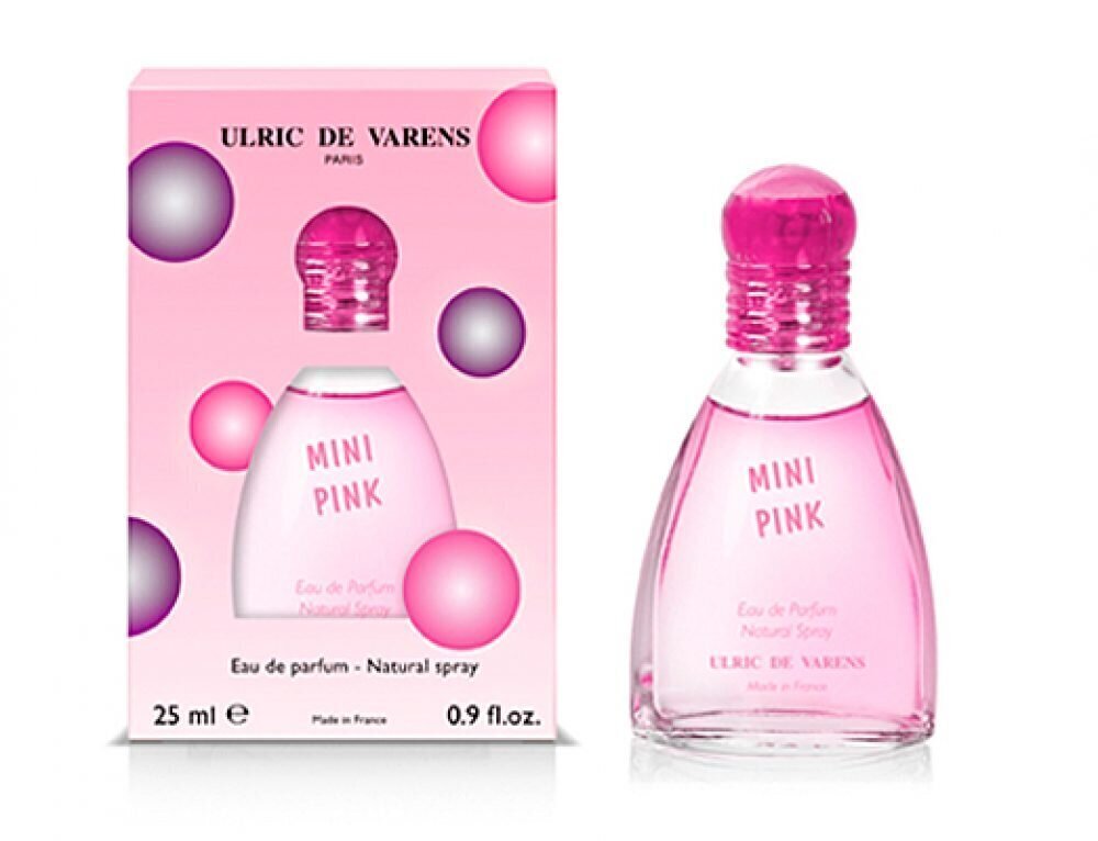 Parfüümvesi Ulric de Varens Mini Pink EDP naistele 25 ml цена и информация | Naiste parfüümid | kaup24.ee