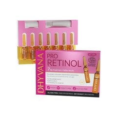 Näonaha intensiivhooldusseerum Dhyvana Pro Retinol 2ml N7 цена и информация | Сыворотки для лица, масла | kaup24.ee