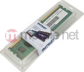 Patriot DDR3 4Гб 1333МГц CL9 (PSD34G133381) цена и информация | Оперативная память (RAM) | kaup24.ee