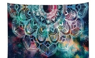 KBEAZY Seinavaip 130x150 cm, mandala hind ja info | Vaibad | kaup24.ee