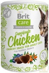 Brit Care лакомство Superfruits с курицей, 100 г цена и информация | Лакомства для котов | kaup24.ee