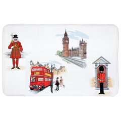 Vannitoavaip Tatkraft London city, 50x80 cm цена и информация | Аксессуары для ванной комнаты | kaup24.ee