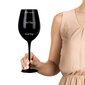 Suured mustad veiniklaasid "Who cares" hind ja info | Muud kingitused | kaup24.ee