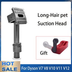 Lemmikloomakassi koer Suctions Lemmikloomatooted Dyson V6 V7 V8 V10 V11 V12 tolmuimeja Lemmikloomaharja tööriist Dysoni lemmikloomaharjade karvaeemaldi jaoks цена и информация | Аксессуары для пылесосов | kaup24.ee