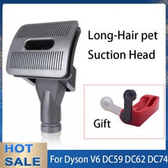 Lemmikloomakassi koer Suctions Lemmikloomatooted Dyson V6 V7 V8 V10 V11 V12 tolmuimeja Lemmikloomaharja tööriist Dysoni lemmikloomaharjade karvaeemaldi jaoks цена и информация | Аксессуары для пылесосов | kaup24.ee