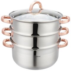 AURUPOT KLAUSBERG 4 ELEM. 24 cm KB-7735 цена и информация | Кастрюли, скороварки | kaup24.ee