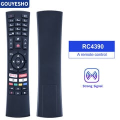 Kaugjuhtimispult RC4390P RC4390 23513941 Hyundai jaoks OK. Hitachi BUSH Erinevad AYA GOGEN NETFLIX TELEFUNKEN Smart LCD LED-teler цена и информация | Аксессуары для Smart TV | kaup24.ee