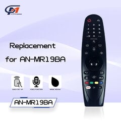 AN-MR19BA Uus Voice Magic kaugjuhtimispult LG 2019 Smart 4K UHD OLED-teleri jaoks, sobib 43UM7340 43UM7400 43UM7600 49SM8100 55SM8100PTA W9 цена и информация | Аксессуары для Smart TV | kaup24.ee