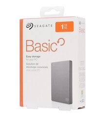 Väline kõvaketas Seagate Basic (1 TB) hind ja info | Välised kõvakettad (SSD, HDD) | kaup24.ee