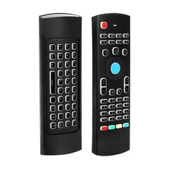 Air Mouse for Android TV Box, Mini Wireless Keyboard Air Remote Mouse Control RGB taustvalgustusega MX3 Pro IR õppega цена и информация | Аксессуары для Smart TV | kaup24.ee