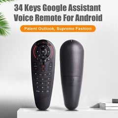 G30S kaugjuhtimispult Android Boxi jaoks, 33 Key Voice Wireless Device, Learning, 2.4G, Dropship jaoks цена и информация | Аксессуары для Smart TV | kaup24.ee