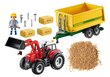 Traktor haagisega 70131 PLAYMOBIL® Country hind ja info | Klotsid ja konstruktorid | kaup24.ee