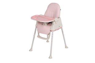 Стульчик для кормления Kikkaboo Creamy 2in1, Pink цена и информация | Стульчики для кормления | kaup24.ee